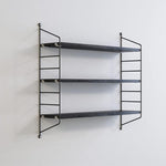 ANDWINT ウォールシェルフ 壁を傷つけない 高さ調節可能 3段式 幅60 木製 DIY ラック 取り付け簡単 賃貸 飾り棚 収納棚 穴あけ不要 石膏ボード 壁付け棚 おしゃれ 北欧 ナチュラル