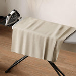 ANDWINT アイロン台 スタンド式 折りたたみ 卓上 高さ調整可能 7段階高さ調節機能 軽量 軽くて丈夫 コンパクトな調節可能な脚と一体型耐熱スチームアイロンレスト付き 熱効率で省エネ 超吸収性 幅120×奥行33×高さ84cm グレー