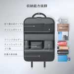 ANDWINT シートバックポケット 車 テーブル 後部座席 折りたたみ式 大容量 キックガード カーシートバックストレージ 多機能 防水防汚 車内収納 簡単設置 吊り下げ 食事 カー用品