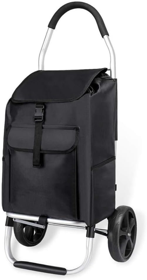 ANDWINT ショッピングカート 買い物カート ショッピングキャリー カート 60L 折りたたみ収納対応 コンパクト 軽量 持ち運び簡単 大きめのタイヤ 便利デザイン付き 買い物 キャンプ