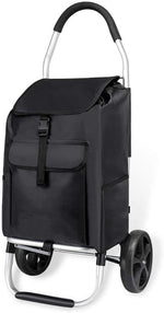 ANDWINT ショッピングカート 買い物カート ショッピングキャリー カート 60L 折りたたみ収納対応 コンパクト 軽量 持ち運び簡単 大きめのタイヤ 便利デザイン付き 買い物 キャンプ