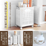 ANDWINT ランドリーラック ランドリー バスケット 洗濯かご 大容量 折りたたみ式 高通気性 カビや匂い防止 360度回転キャスター付き 衣類 おもちゃ ヨガグッズ 様々なシーンに適用