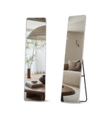 ANDWINT 鏡 ミラー 姿見鏡 全身鏡 立て鏡 幅36.5×高146cm 丸角スタンドミラー 壁掛けスタンディング試着鏡 フルボディミラー ダンスミラー 割れない 立てかけ 地震対策 飛散防止