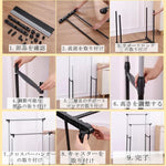 ANDWINT ハンガーラック スリム 頑丈 パイプハンガー ダブル キャスター付き 幅80*奥行42*高さ90-160cm さびにくい コートハンガー 高さ調節可能 マット加工 おしゃれ かんたん組み立て シングルタイプ 省スペース 洋服掛け ディスプレイ 物干し 室内干し