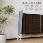 ANDWINT アイロン台 スタンド式 折りたたみ 卓上 高さ調整可能 5段階高さ調節機能 軽量 軽くて丈夫 熱効率で省エネ 幅115×奥行30×高さ78cm グレー