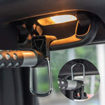 ANDWINT 車 ハンガー 物干し竿 91cm~162cm 伸縮自在 車用 インテリアバー 車内収納 ロッドホルダー 突っ張り棒 高強度 滑り止め 室内キャリアバー 釣り竿 スノーボード 置き 滑り止め 引き込み式 天井収納