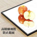 ANDWINT 姿見鏡 全身鏡 壁掛けミラー 幅28.5cm 高さ118.5cm 飛散防止 ウォールミラー 壁掛け鏡 全身ミラー アルミフレーム 鏡 ブラック