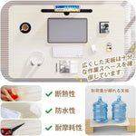 ANDWINT 折りたたみテーブル ちゃぶ台 幅70cm*奥行40cm*高さ34cm 組み立て不要 パソコンデスク リモートワーク ミニテーブル 座卓 コンパクト タブレットスタンド ドリンクホルダー付き 持ち運び便利