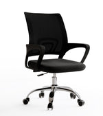 ANDWINT オフィスチェア デスクチェア メッシュ アームレスト ランバーサポート360度回転 ハイバックチェア pcチェア 無段階昇降 疲れない 人間工学 リクライニング コンパクト