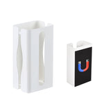 ANDWINT マグネット ティッシュケース 炭素鋼製 ティッシュケース キッチン 壁掛け ペーパータオルホルダー 浴室 お風呂 ペーパータオルケース 片手で切れる ティッシュカバー 洗面台 ティッシュ 収納