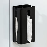 ANDWINT マグネット ティッシュケース 炭素鋼製 ティッシュケース キッチン 壁掛け ペーパータオルホルダー 浴室 お風呂 ペーパータオルケース 片手で切れる ティッシュカバー 洗面台 ティッシュ 収納