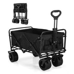 ANDWINT キャリーワゴン 大容量180L 耐荷重300kg アウトドアワゴン 特大タイヤ 折りたたみ式 キャリーカート 組立不要 ショッピングカート 台車 BBQ 運動会 買い物 引越し 釣りなどに最適