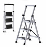 ANDWINT 脚立 3段 踏み台 折り畳み ステップ台 耐荷重150KG 多機能 軽量 ステップスツール 滑り止め付き はしご 安全 コンパクト 組み立て不要 洗車台 引っ越し 室内 屋外