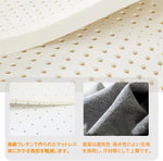 ANDWINT 折りたたみベッド ベッド 長190cm*幅60cm*高24cm 高反発 マットレス付き シングル コンパクト収納 四つ折り 簡易ベッド 折りたたみ 組み立て簡単 キャスター付き 軽量